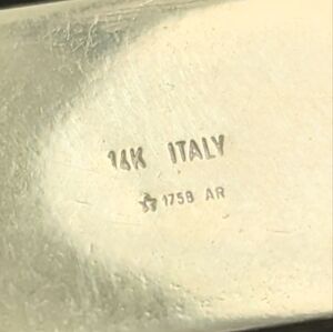 14k White Gold Lightweight Bracelet